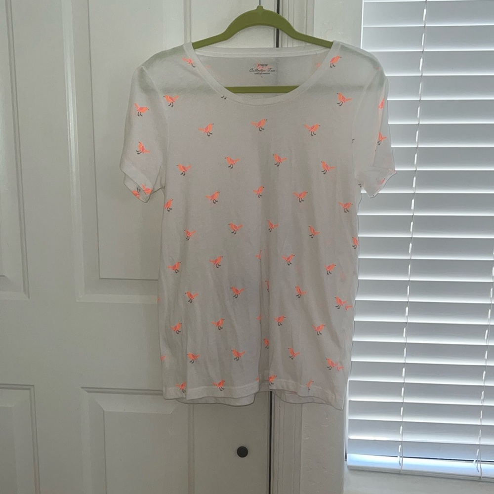 Sheer Chicky J Crew Tee - L